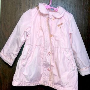 Girls London fog Jacket size 4T pink